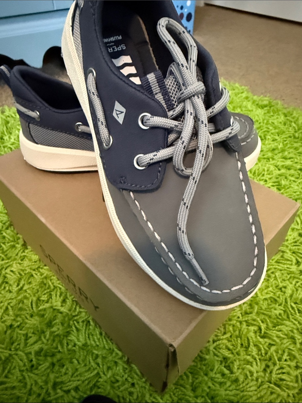 *NEW!* Sperry Top-Sider Boat Shoes - Navy/Gray